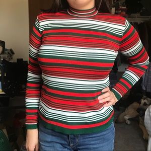 Vintage - Long Sleeved Striped Shirt